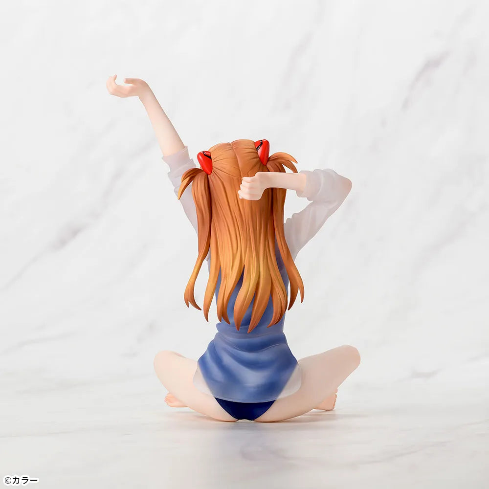 Figurine Neon Genesis Evangelion - Asuka Langley Yumemirize School Swimsuit Ver. - SEGA Flo'Kaze