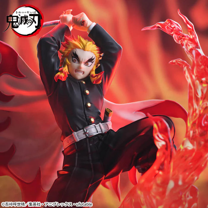 Figurine Demon Slayer - Rengoku Kyojuro Xross Link - SEGA Flo'Kaze