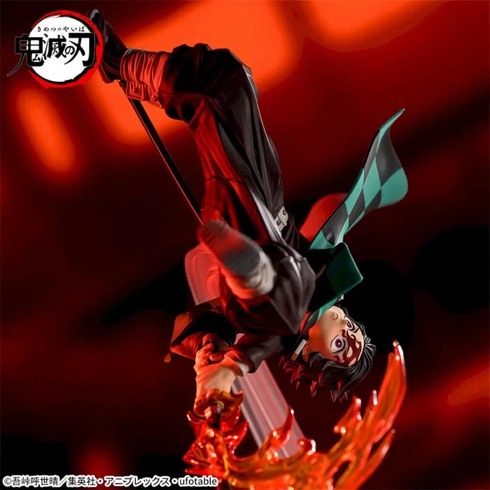 Figurine Demon Slayer - Tanjiro Kamado Luminasta Hinokami Kagura - SEGA Flo'Kaze