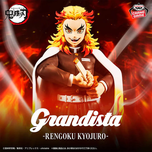 Figurine Demon Slayer - Rengoku Kyojuro Grandista - Banpresto Flo'Kaze