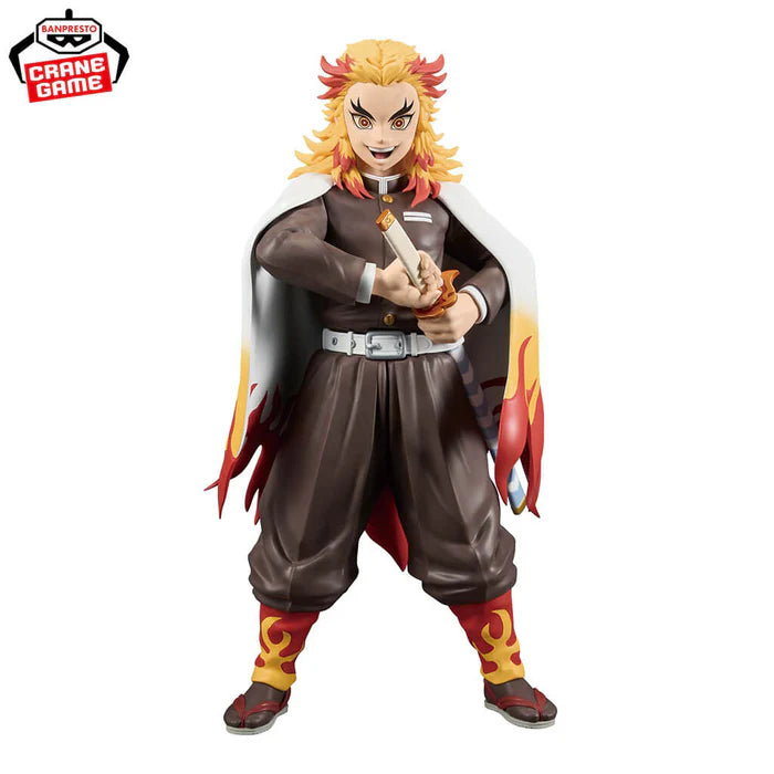 Figurine Demon Slayer - Rengoku Kyojuro Grandista - Banpresto Flo'Kaze
