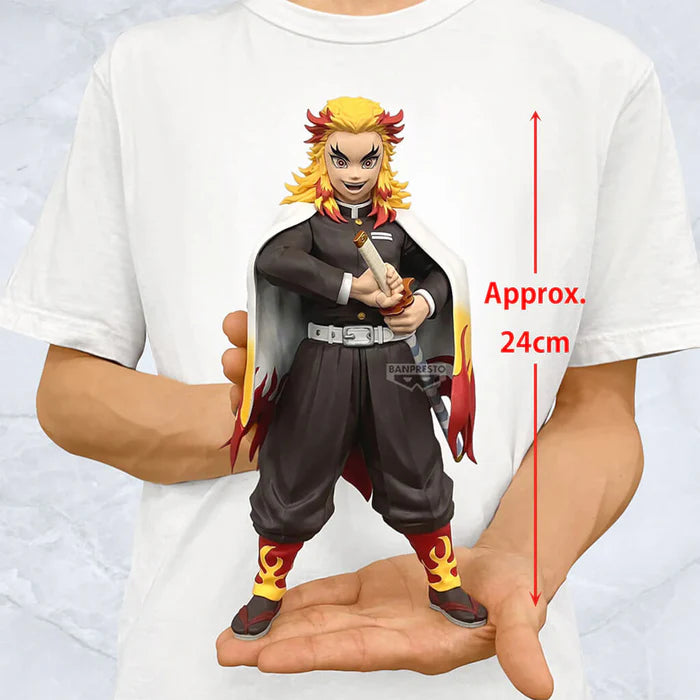 Figurine Demon Slayer - Rengoku Kyojuro Grandista - Banpresto Flo'Kaze