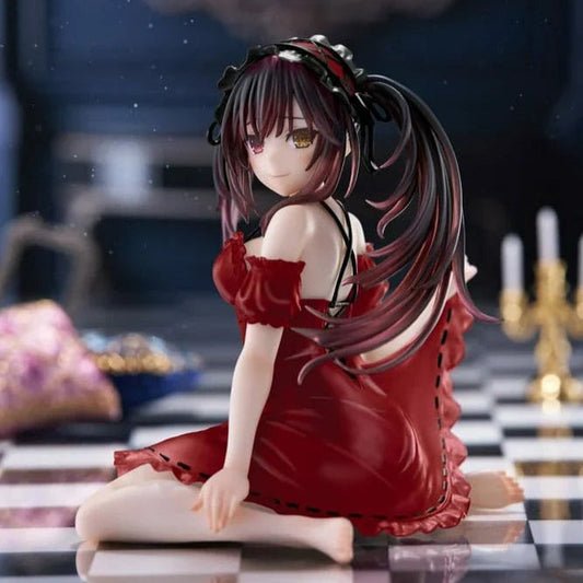 Figurine Date A Live V - Tokisaki Kurumi Desktop Cute Nightwear Renewal Ver. - Taito Flo'Kaze