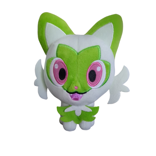 Peluche Pokemon - Poussacha (Sprigatito) - Banpresto Flo'Kaze