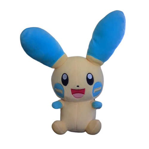 Peluche Pokemon - Négapi (Minun) - Banpresto Flo'Kaze