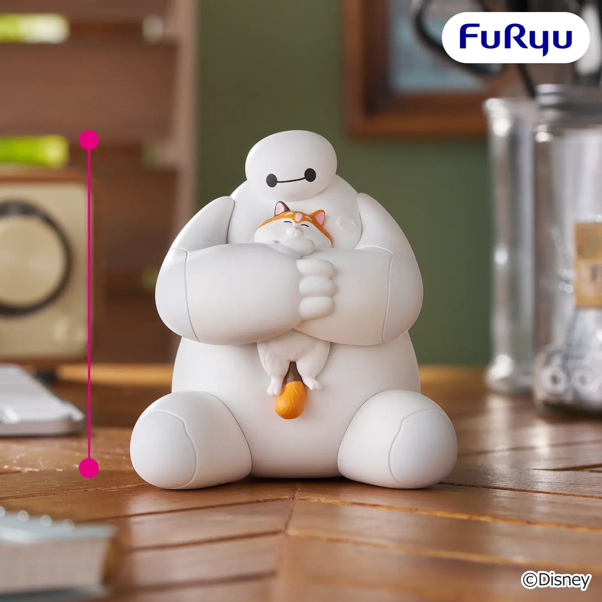 Figurine Disney - Baymax & Mochi Noodle Stopper - Banpresto Flo'Kaze