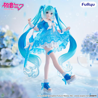 Figurine Vocaloid - Hatsune Miku Trio-Try-It Rainy Dance - FuRyu Flo'Kaze