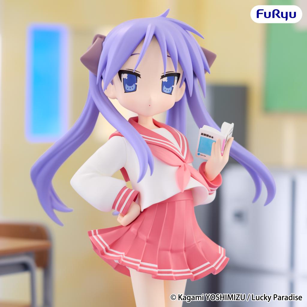 Figurine Lucky Star - Kagami Hiiragi Trio-Try-It - FuRyu Flo'Kaze