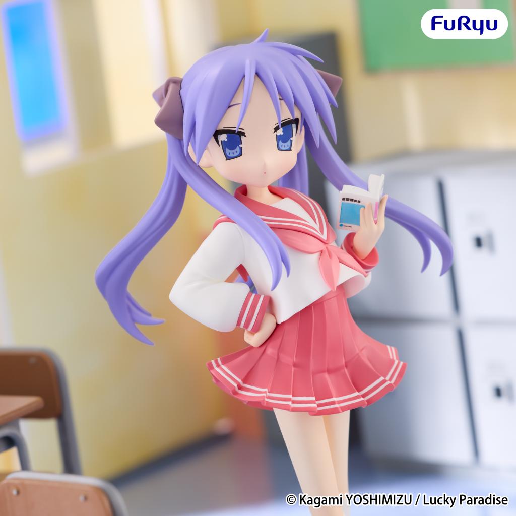 Figurine Lucky Star - Kagami Hiiragi Trio-Try-It - FuRyu Flo'Kaze