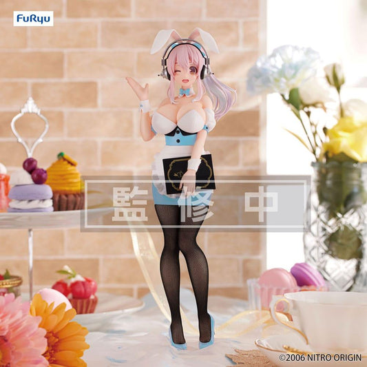 Figurine Super Sinoco - Sonico Bicute Bunnies Light Blue Waitress Ver. - FuRyu Flo'Kaze