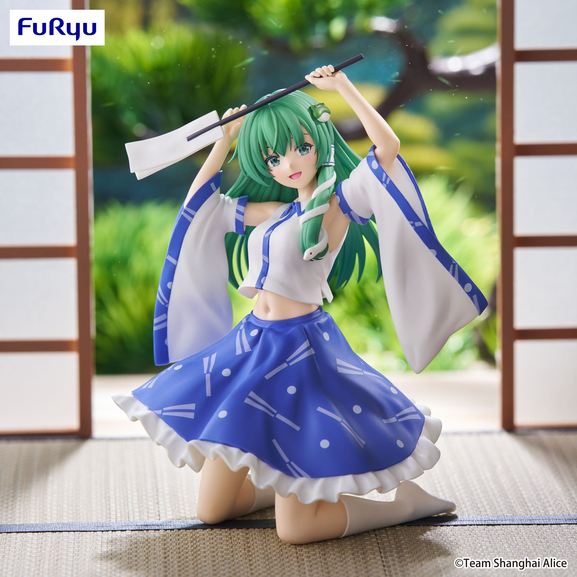 Figurine Touhou Project - Sanae Kochiya Noodle Stopper - FuRyu Flo'Kaze