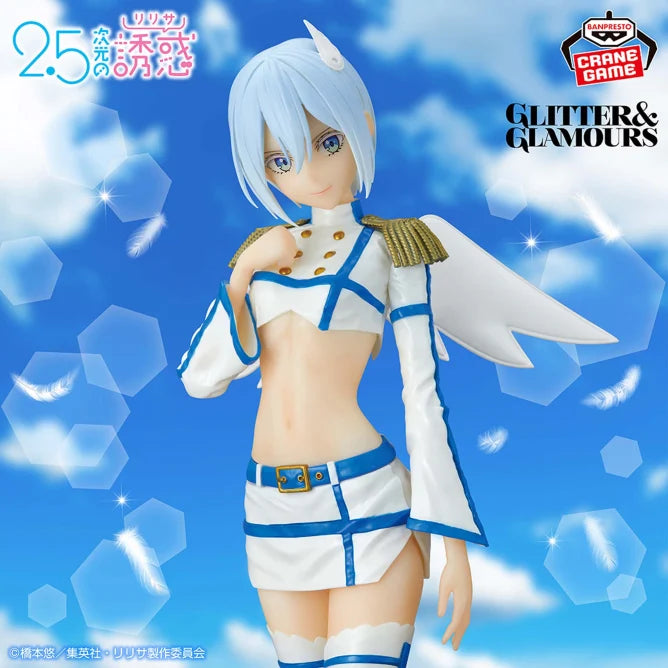 FIGURINE 2.5 DIMENSIONAL SEDUCTION - NOKIEL ANGEL GLITTER & GLAMOURS PARATROOPERS VER. - BANPRESTO Flo'Kaze