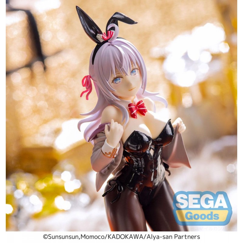 FIGURINE ALYA SOMETIMES HIDES HER FEELINGS IN RUSSIAN - ALYA LUMINASTA BUNNY VER. - SEGA Flo'Kaze