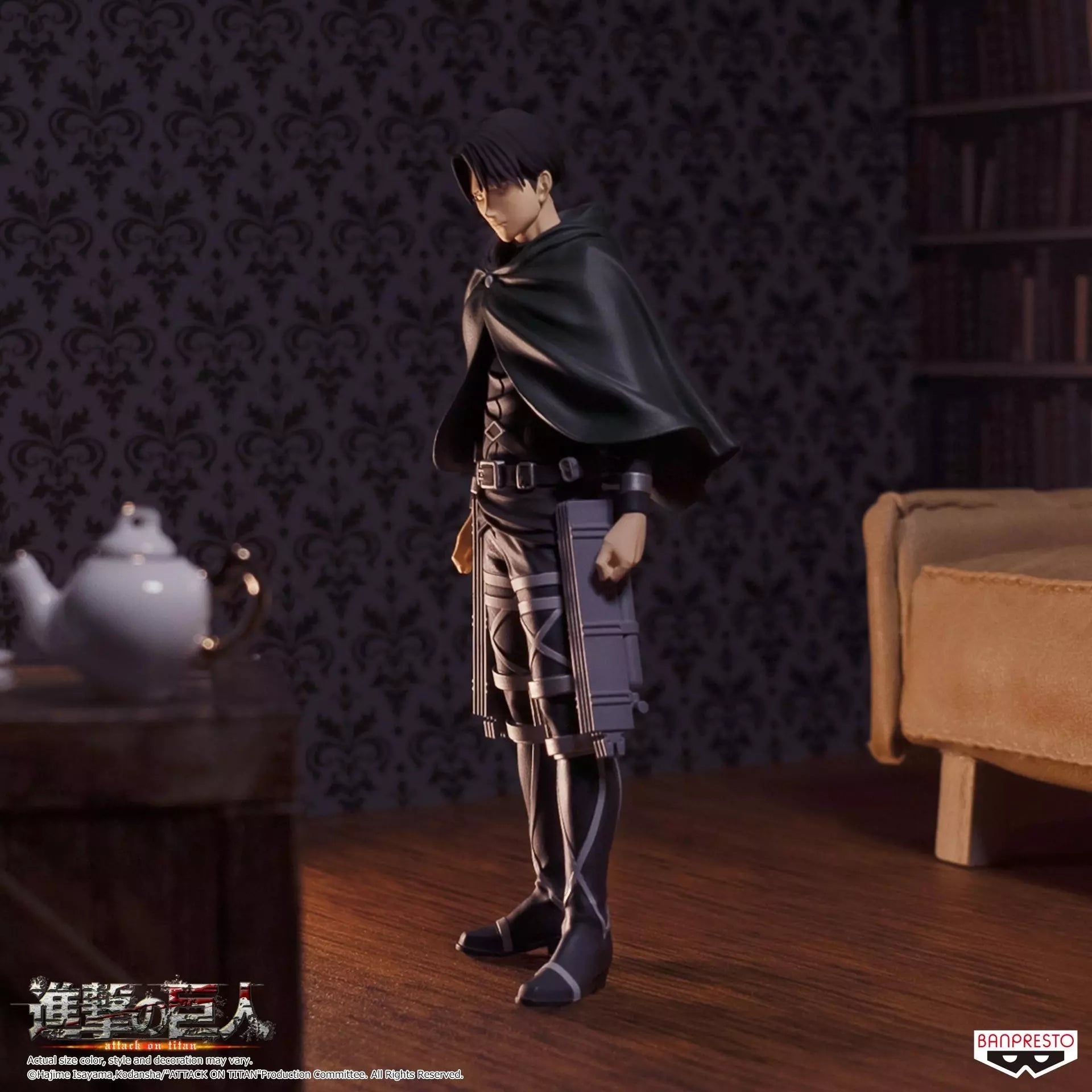 FIGURINE ATTAQUE DES TITANS - ACKERMAN LEVI THE FINAL SEASON - BANPRESTO Flo'Kaze