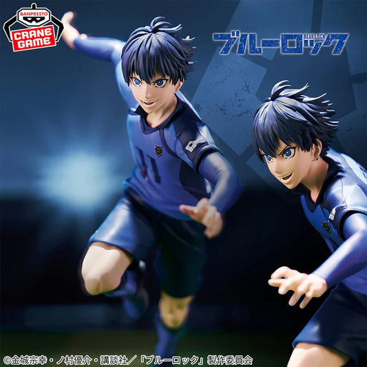 FIGURINE BLUE LOCK - YOICHI ISAGI BLUE PRISON - BANPRESTO Flo'Kaze