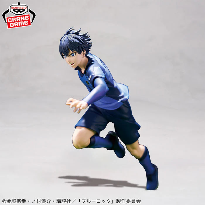 FIGURINE BLUE LOCK - YOICHI ISAGI BLUE PRISON - BANPRESTO Flo'Kaze