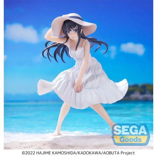 FIGURINE BUNNY GIRL SENPAI - SAKURAJIMA MAI LUMINASTA SUMMER DRESS - SEGA Flo'Kaze