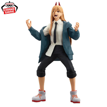 FIGURINE CHAINSAW MAN - POWER GLITTER & GLAMOURS - BANPRESTO Flo'Kaze