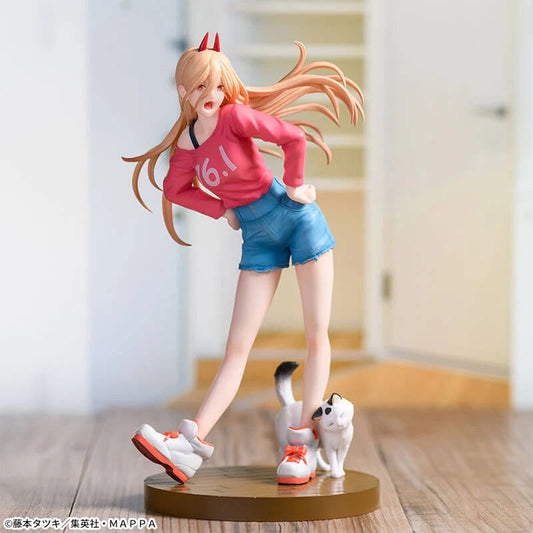 FIGURINE CHAINSAW MAN - POWER LUMINASTA - SEGA Flo'Kaze