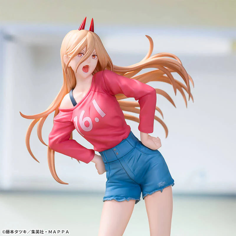 FIGURINE CHAINSAW MAN - POWER LUMINASTA - SEGA Flo'Kaze