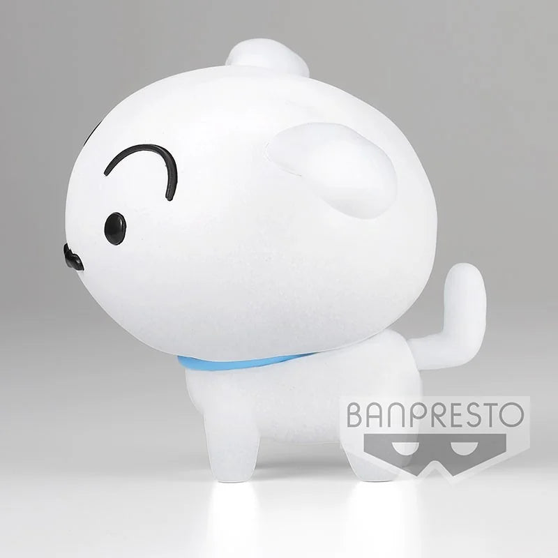 FIGURINE CRAYON SHINCHAN - SHIRO FLUFFY PUFFY VER.A - BANPRESTO Flo'Kaze