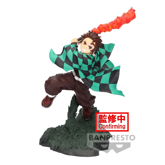 FIGURINE DEMON SLAYER - KAMADO TANJIRO COMBINATION BATTLE - BANPRESTO Flo'Kaze