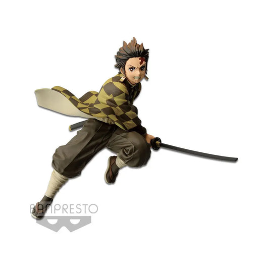 FIGURINE DEMON SLAYER - KAMADO TANJIRO VIBRATION STARS SEPIA COLOR - BANPRESTO Flo'Kaze