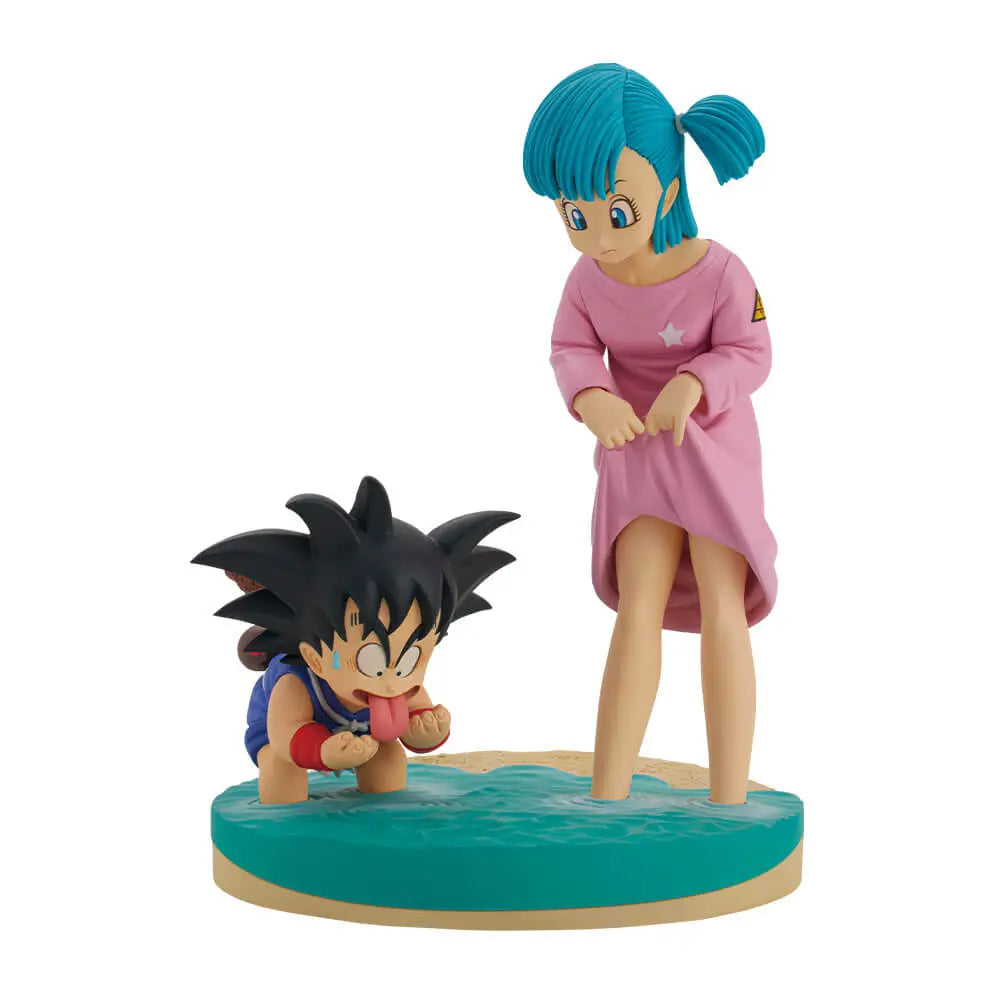 FIGURINE DRAGON BALL - GOKU & BULMA REVIBLE MOMENT DRAGON HISTORY LAST ONE - ICHIBAN KUJI Flo'Kaze