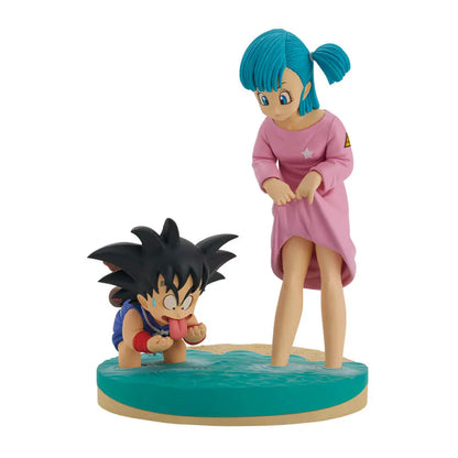 FIGURINE DRAGON BALL - GOKU & BULMA REVIBLE MOMENT DRAGON HISTORY LAST ONE - ICHIBAN KUJI Flo'Kaze