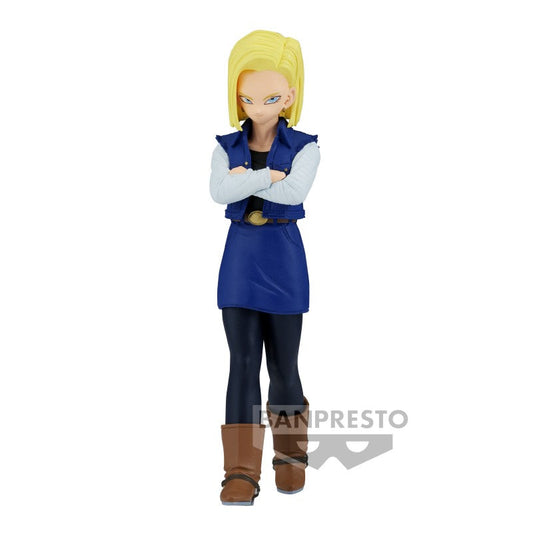 FIGURINE DRAGON BALL Z - ANDROID 18 (C-18) SOLID EDGE WORKS VOL.24 - BANPRESTO Flo'Kaze