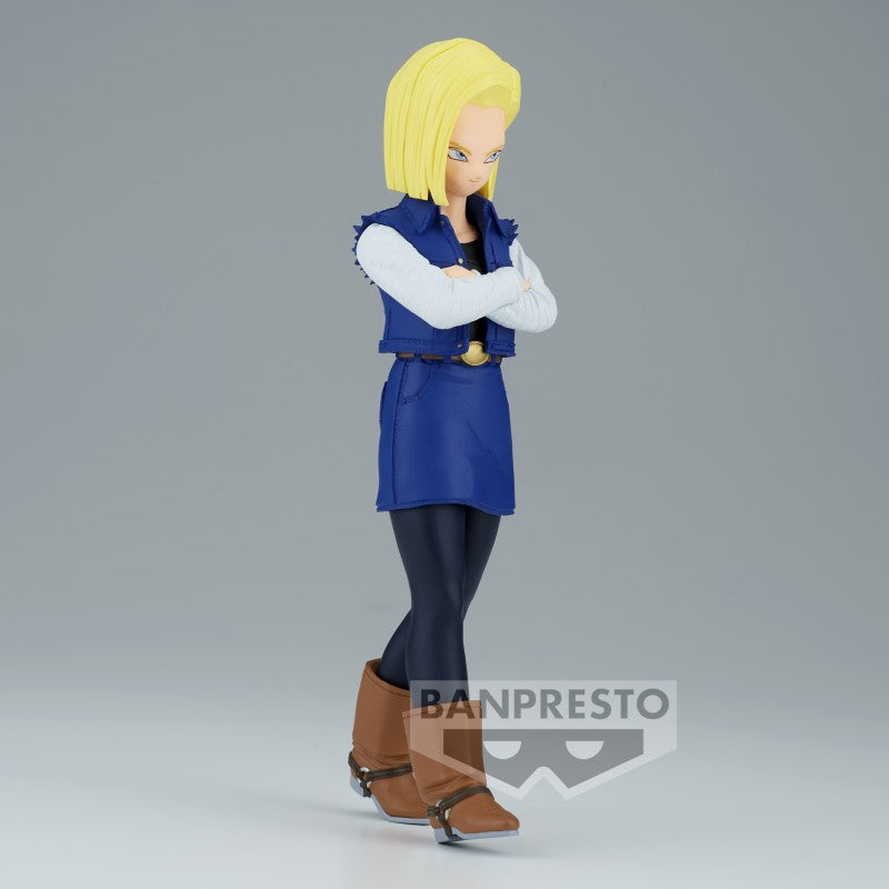 FIGURINE DRAGON BALL Z - ANDROID 18 (C-18) SOLID EDGE WORKS VOL.24 - BANPRESTO Flo'Kaze