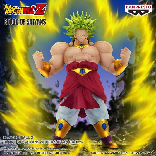 FIGURINE DRAGON BALL Z - BROLY SUPER SAIYAN BLOOD OF SAIYANS - BANPRESTO Flo'Kaze
