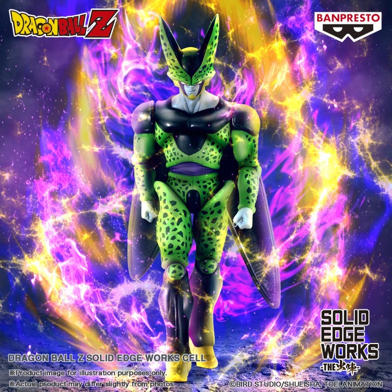FIGURINE DRAGON BALL Z - CELL PERFECT SOLID EDGE WORKS - BANPRESTO Flo'Kaze