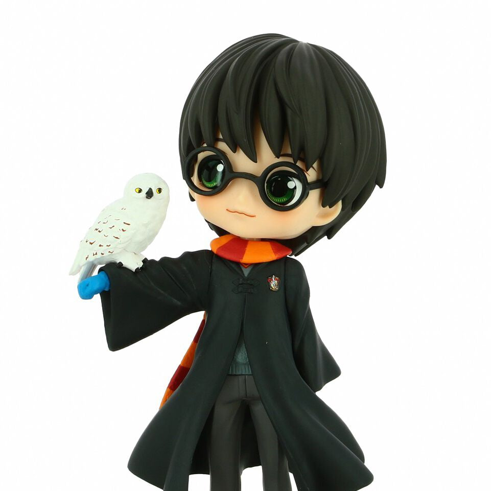 FIGURINE HARRY POTTER - QPOSKET HARRY POTTER & HEDWIGE - BANPRESTO Flo'Kaze