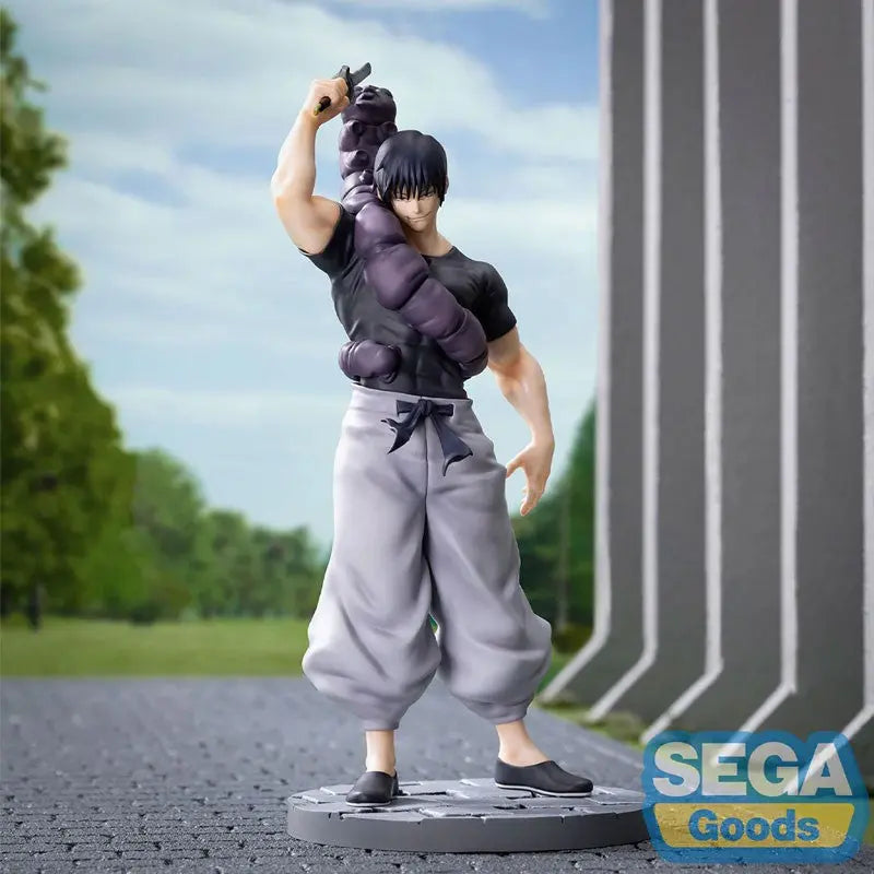FIGURINE JUJUTSU KAISEN - FUSHIGURO TOJI LUMINASTA READY FOR THE BATTLE - SEGA Flo'Kaze