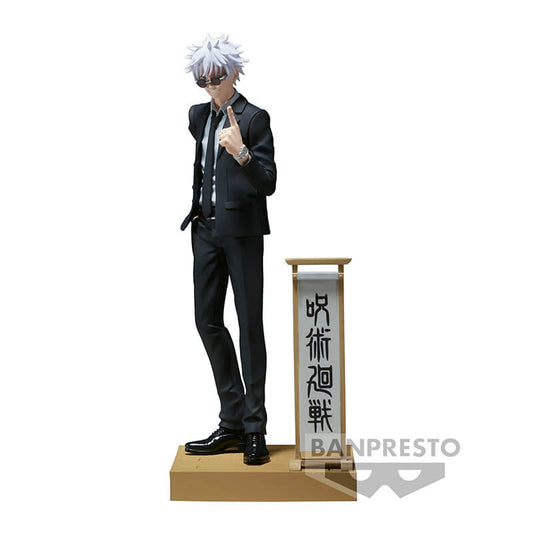 FIGURINE JUJUTSU KAISEN - SATORU GOJO DIORAMA SUIT VER. - BANPRESTO Flo'Kaze