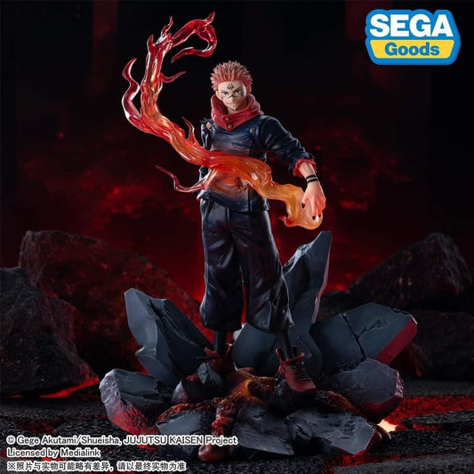 FIGURINE JUJUTSU KAISEN - SUKUNA FUGA LUMINASTA - SEGA Flo'Kaze