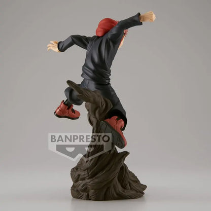 FIGURINE JUJUTSU KAISEN - YUJI ITADORI COMBINATION BATTLE (AOI TODO) - BANPRESTO Flo'Kaze