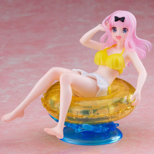 FIGURINE KAGUYA-SAMA - FUJIWARA CHIKA AQUA FLOAT GIRLS - TAITO Flo'Kaze