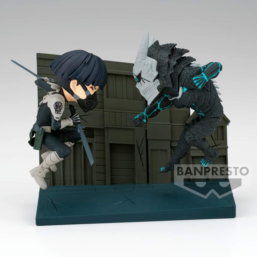 FIGURINE KAIJU N°8 - WCF KAFKA HIBINO (KAIJU N°8) VS SOSHIRO HOSHINA LOG STORIES - BANPRESTO Flo'Kaze