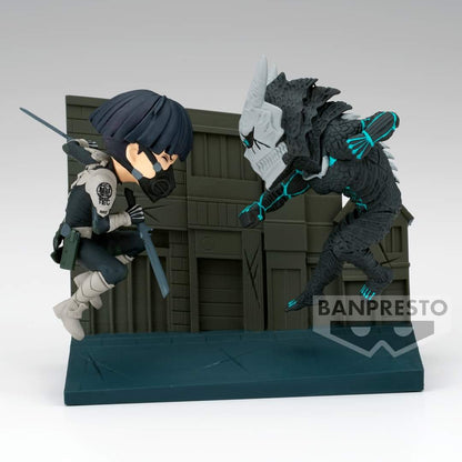FIGURINE KAIJU N°8 - WCF KAFKA HIBINO (KAIJU N°8) VS SOSHIRO HOSHINA LOG STORIES - BANPRESTO Flo'Kaze