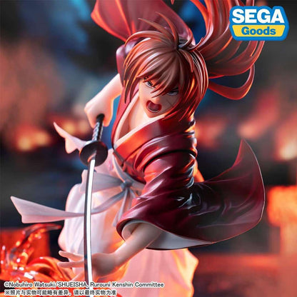FIGURINE KENSHIN LE VAGABOND - KENSHIN HIMURA LUMINASTA - SEGA Flo'Kaze