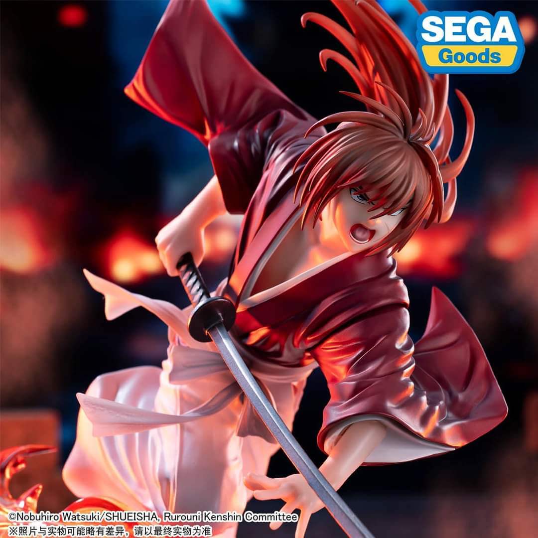 FIGURINE KENSHIN LE VAGABOND - KENSHIN HIMURA LUMINASTA - SEGA Flo'Kaze
