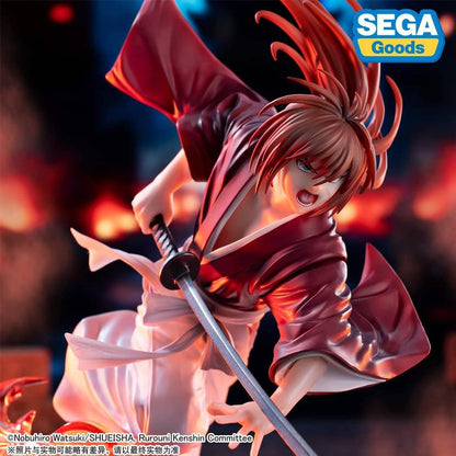 FIGURINE KENSHIN LE VAGABOND - KENSHIN HIMURA LUMINASTA - SEGA Flo'Kaze