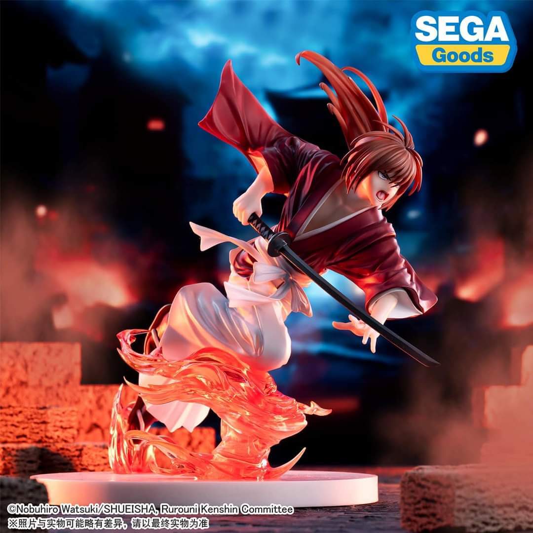 FIGURINE KENSHIN LE VAGABOND - KENSHIN HIMURA LUMINASTA - SEGA Flo'Kaze