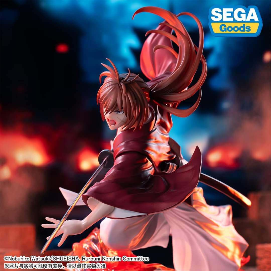 FIGURINE KENSHIN LE VAGABOND - KENSHIN HIMURA LUMINASTA - SEGA Flo'Kaze