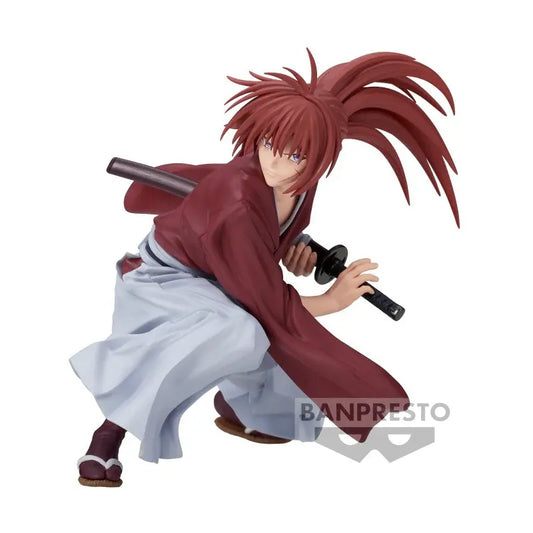FIGURINE KENSHIN LE VAGABOND - KENSHIN HIMURA VIBRATION STARS - BANPRESTO Flo'Kaze