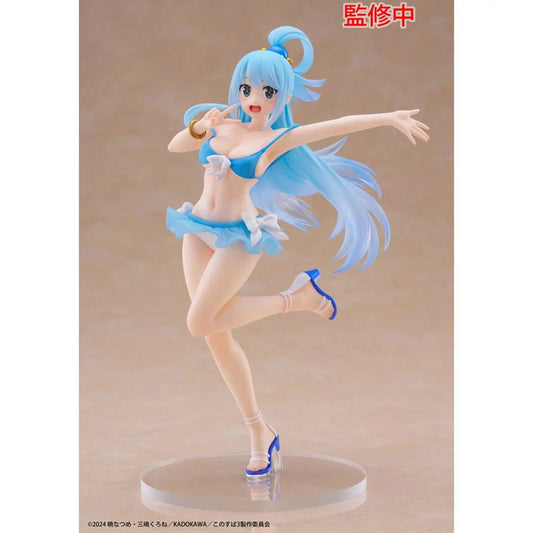 FIGURINE KONOSUBA - AQUA COREFUL SWIM WEAR VER. - TAITO Flo'Kaze