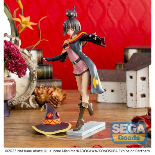 FIGURINE KONOSUBA - MEGUMIN & CHOMOSUKE LUMINASTA - SEGA Flo'Kaze