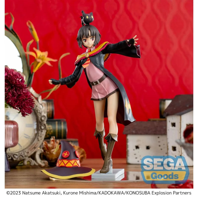 FIGURINE KONOSUBA - MEGUMIN & CHOMOSUKE LUMINASTA - SEGA Flo'Kaze